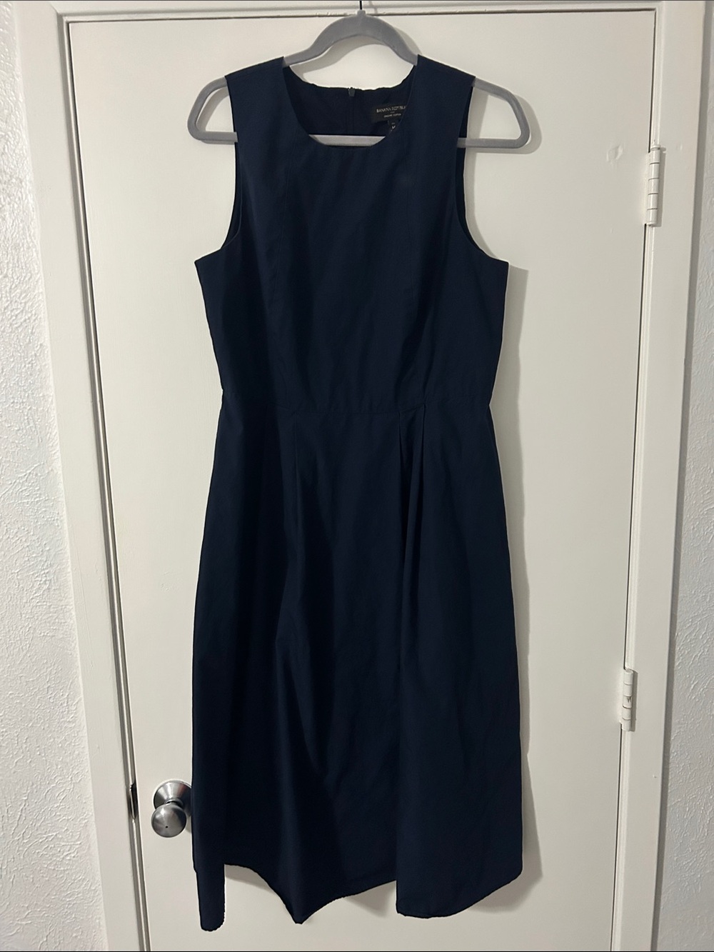 Classic Navy Sleeveless Dress Tall